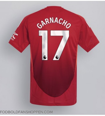 Manchester United Alejandro Garnacho #17 Hjemmebanetrøje 2024-25 Kortærmet